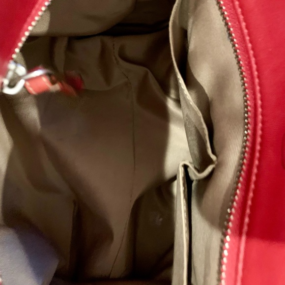 Red Coach Leather Pocketbook - Picture 6 of 8